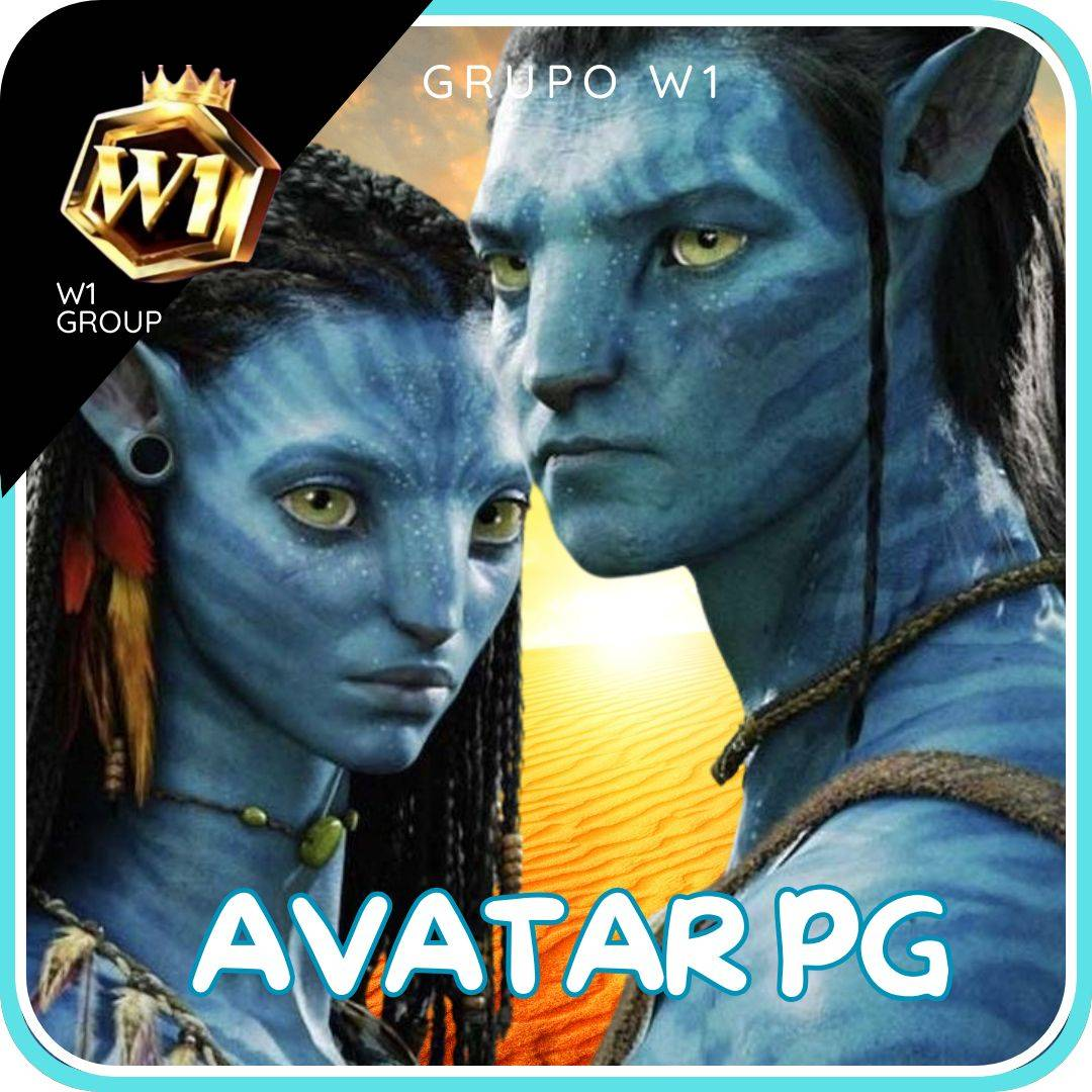 Imagem promocional da W1-AVATARPG mostrando a plataforma e suas vantagens